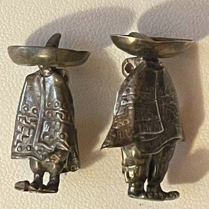 925 CasiqueVintage Sterling Silver Spanish Man Pin